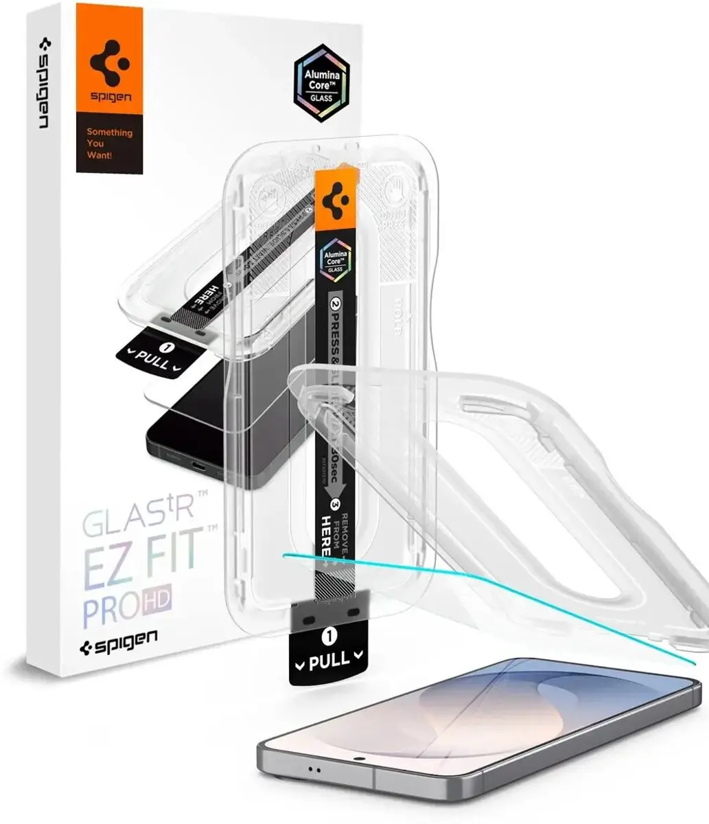 Spigen EZ Fit Pro HD Glas Screen Protector