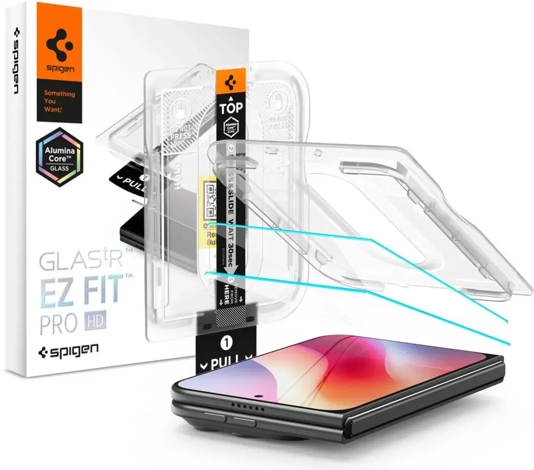 Spigen EZ Fit Pro HD Glas.tR iPhone Duo Schermbeschermer