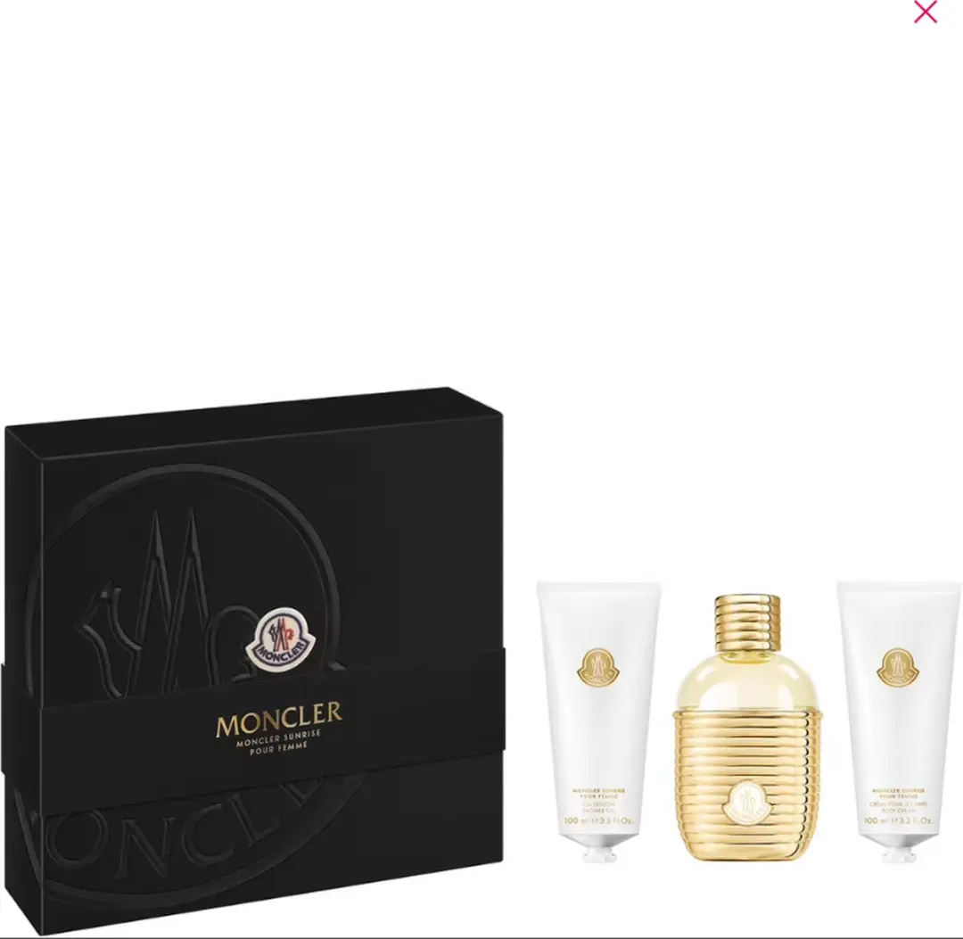 Moncler Sunrise Vrouw Eau de Parfum Douchegel Bodylotion