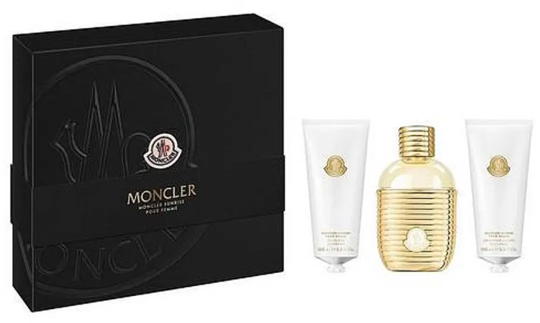 Moncler Sunrise Vrouw Eau de Parfum Douchegel Bodylotion - 300ml - afbeelding 3 van 3