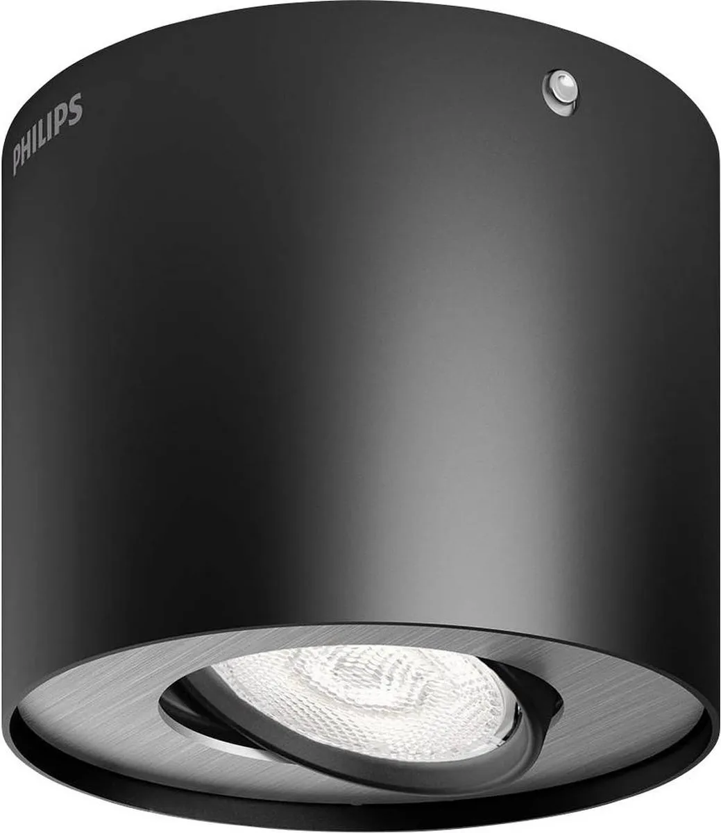 Philips Phase Opbouwspot 1-lichts - Zwart