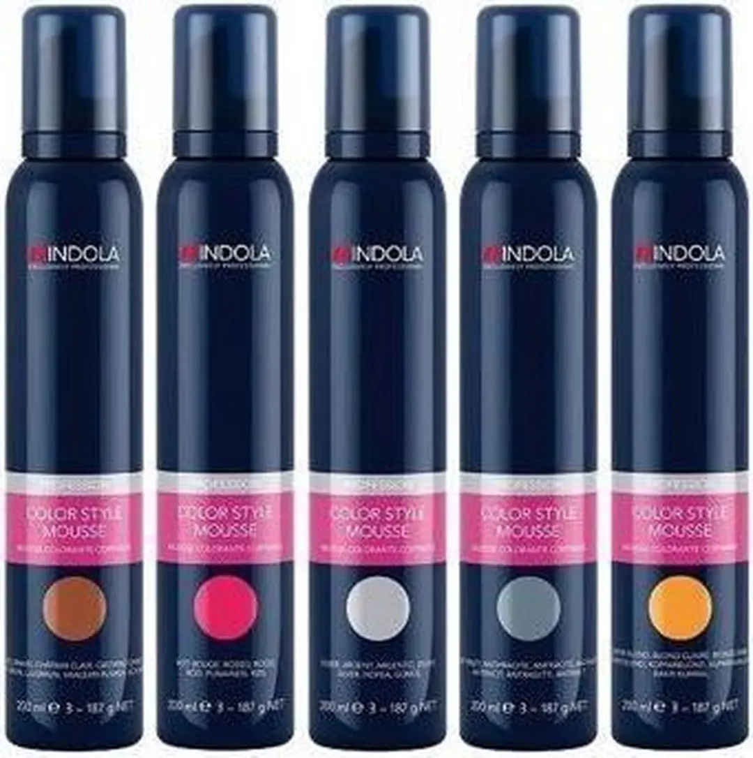 Indola Indola Color Style Mousse Rood