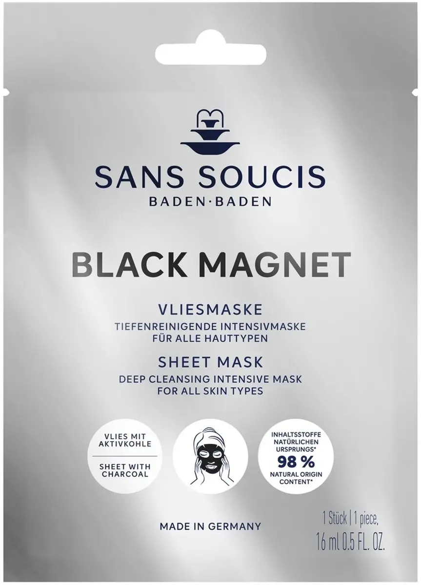 Sans Soucis Black Magnet Gezichtsmasker