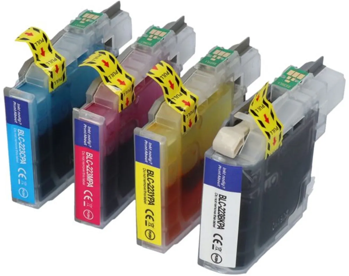 PrintAbout Brother LC-221VALBP Inktcartridge 4-kleuren - 4.530 pagina's