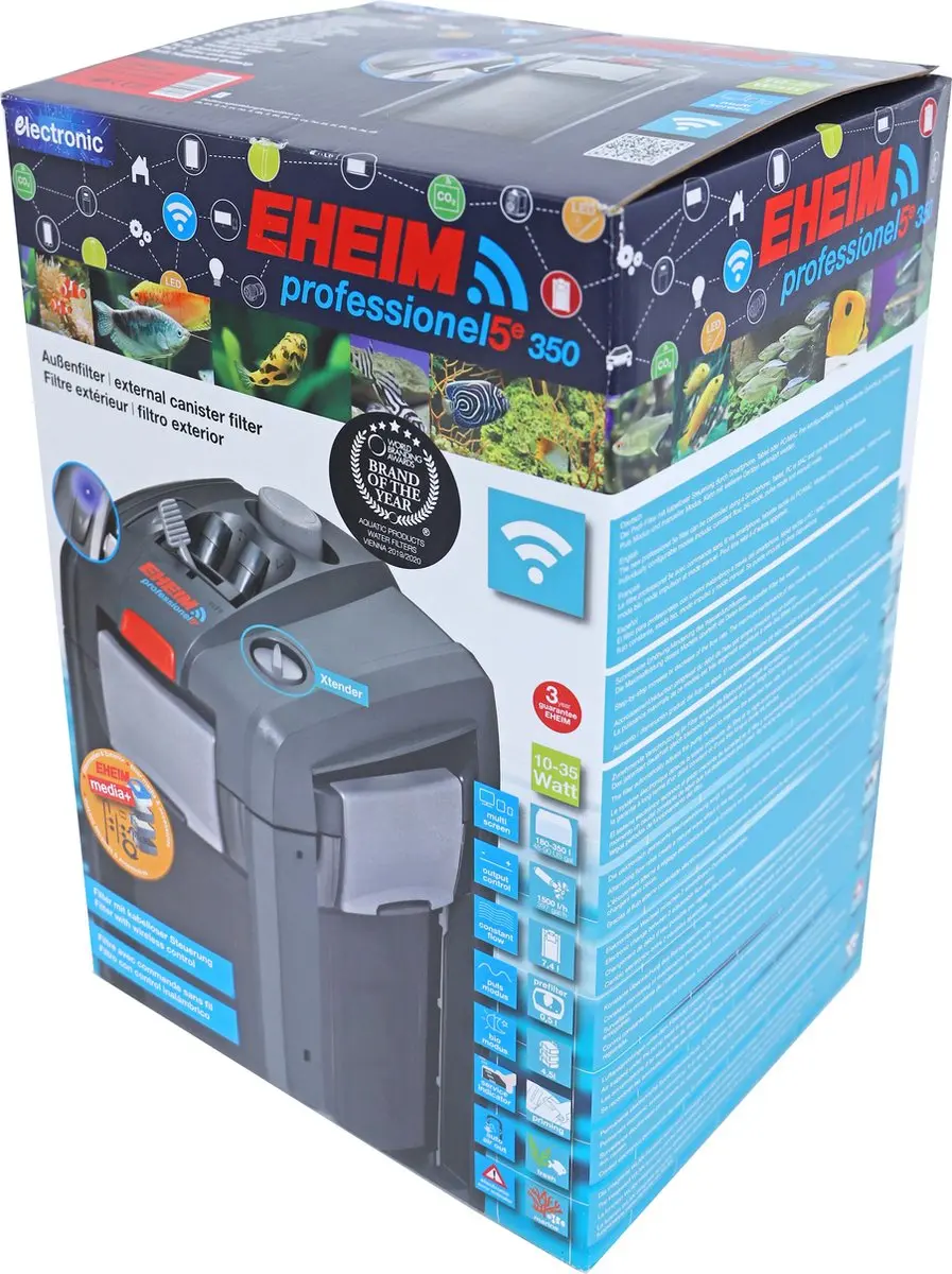 Eheim Prof 5E+350 Buitenfilter 1050 l/h