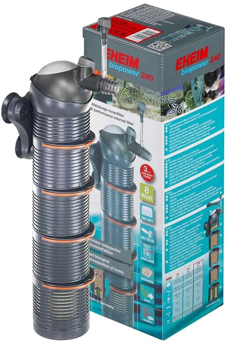 Eheim Biopower 240 Binnenfilter - 750 l/h