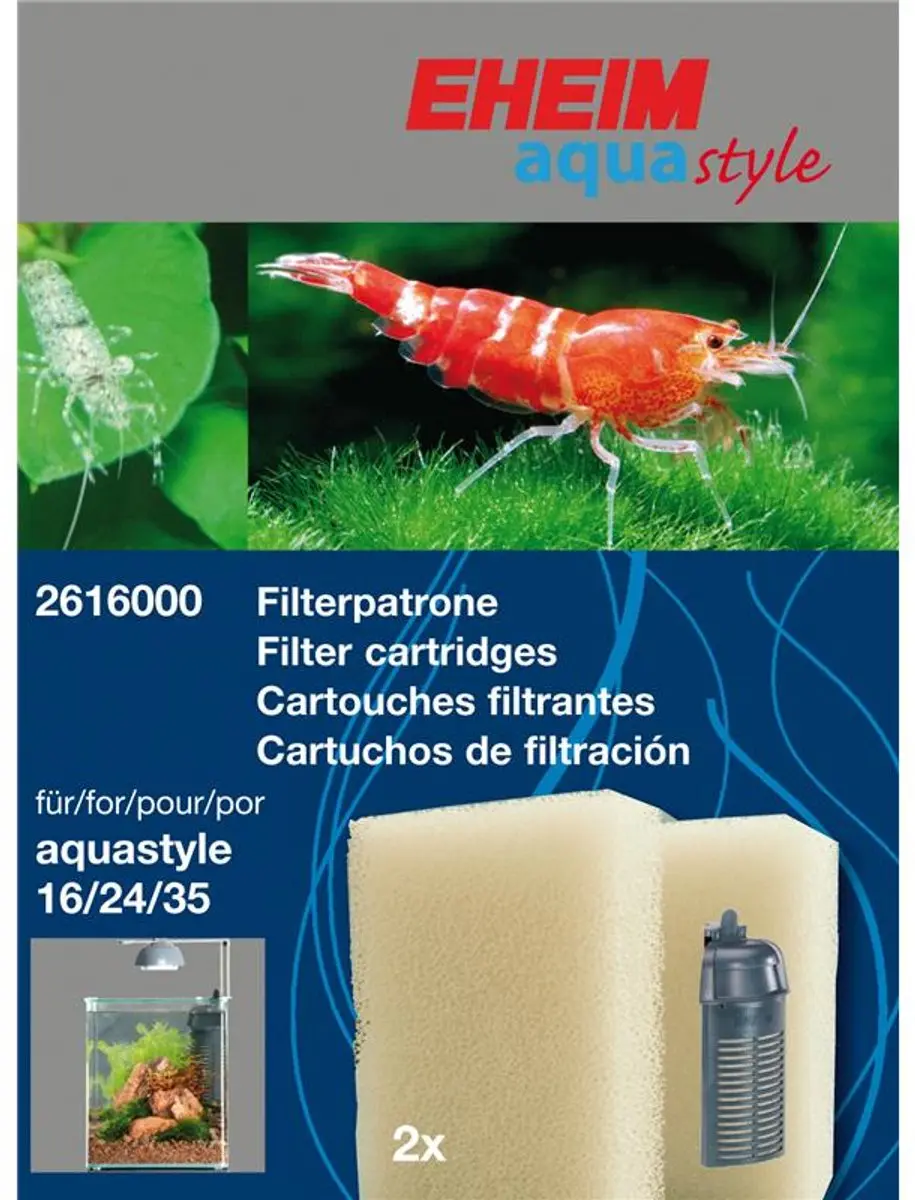 Eheim Filterpatroon Aquacorner - 2 Stuks
