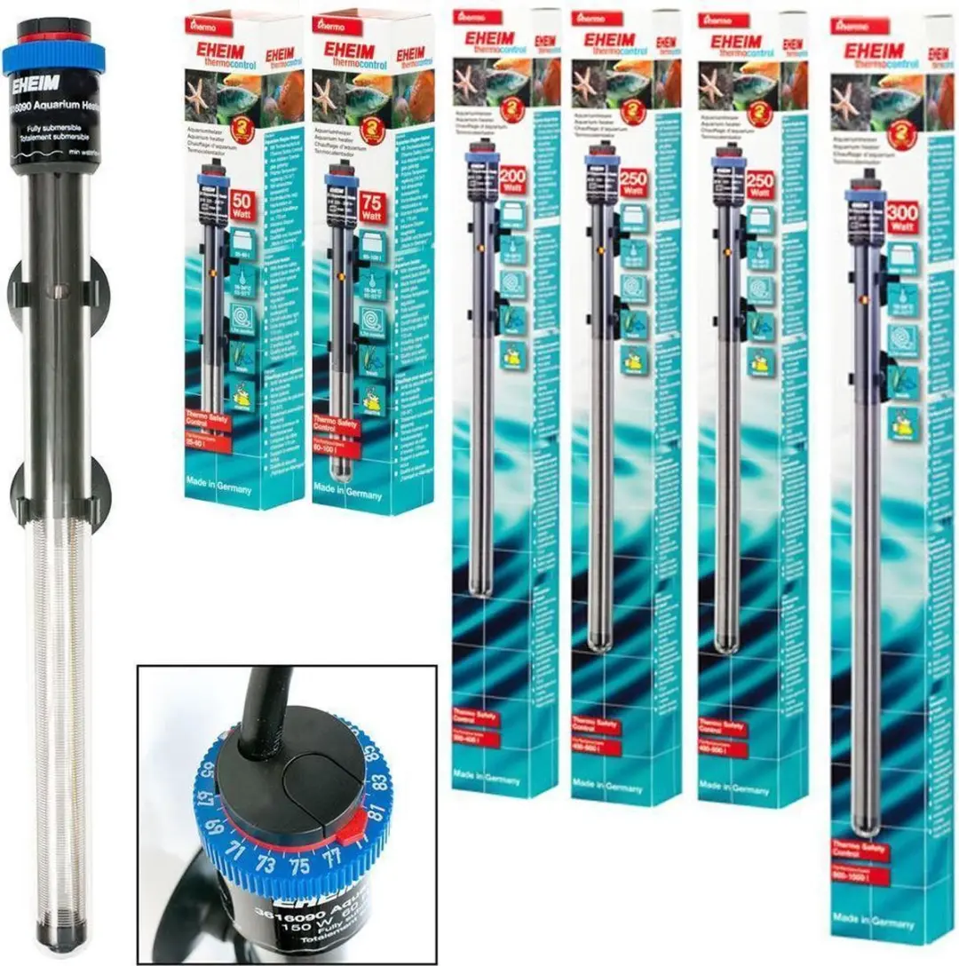 Eheim Aquariumverwarming 75W - Zwart