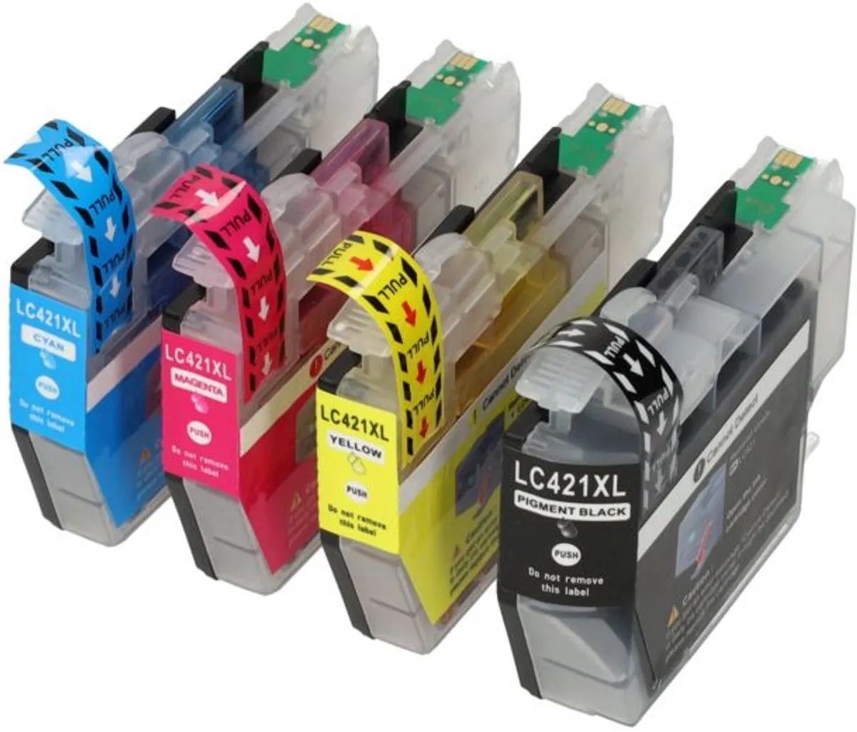 PrintAbout LC-421XLVAL Inktcartridge 4-kleuren - 4.000 pagina's