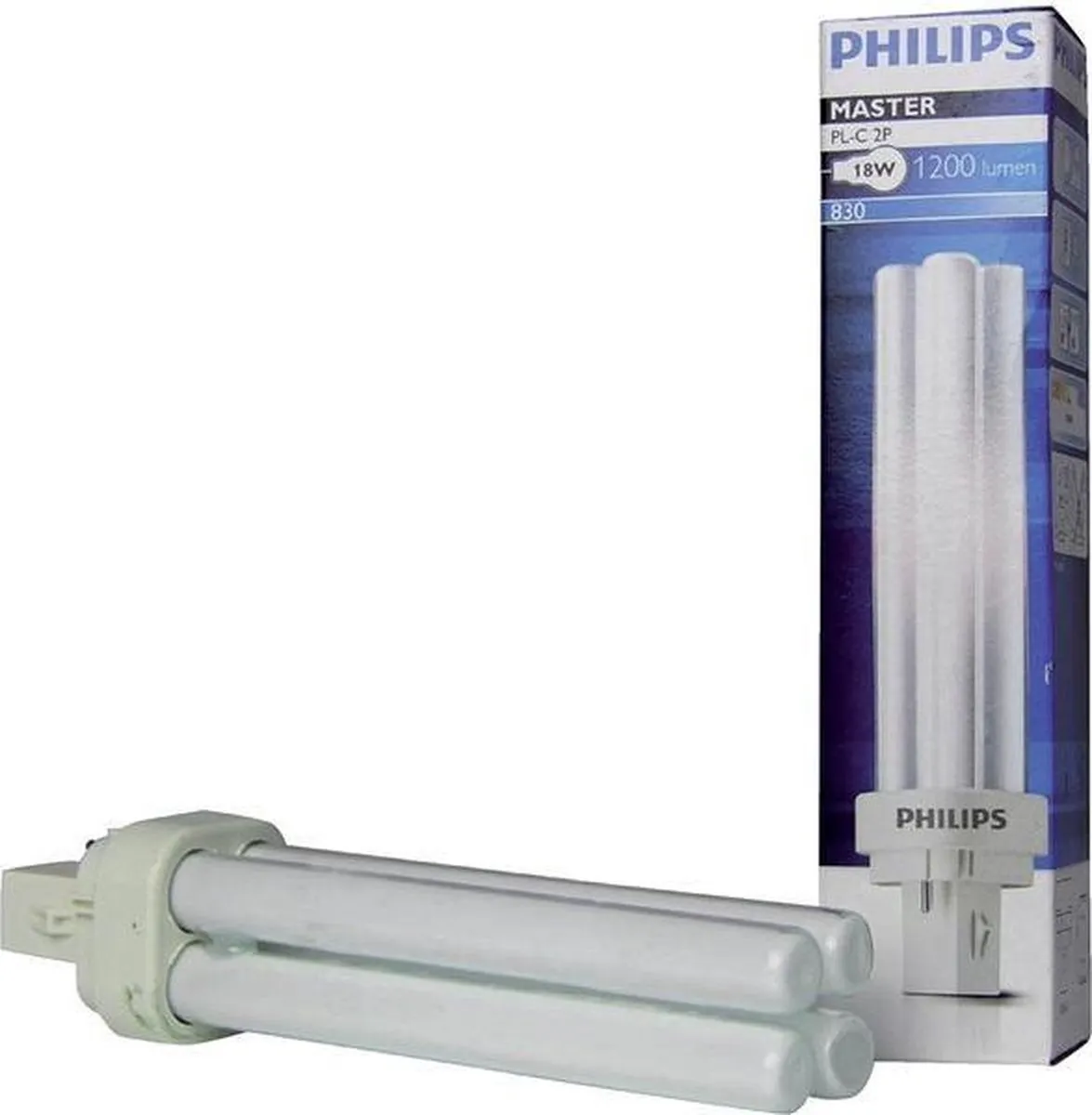 Philips Master PL-C 18W/830 Mat - 10 Stuks