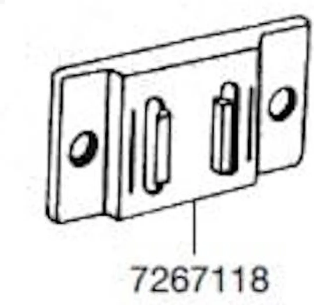 Eheim Bevestigingsplaat 100550