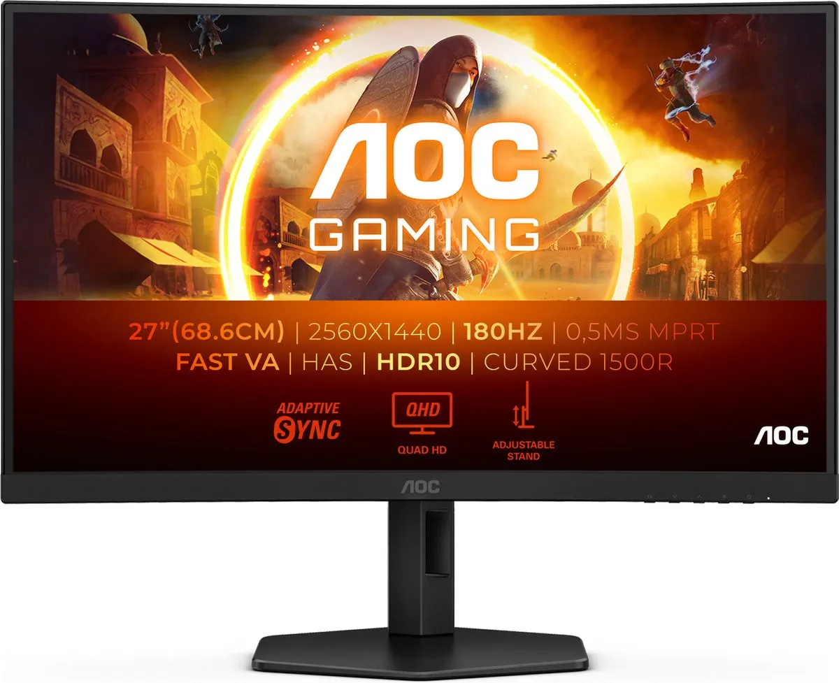 AOC CQ27G4X Curved Gaming Monitor 27"