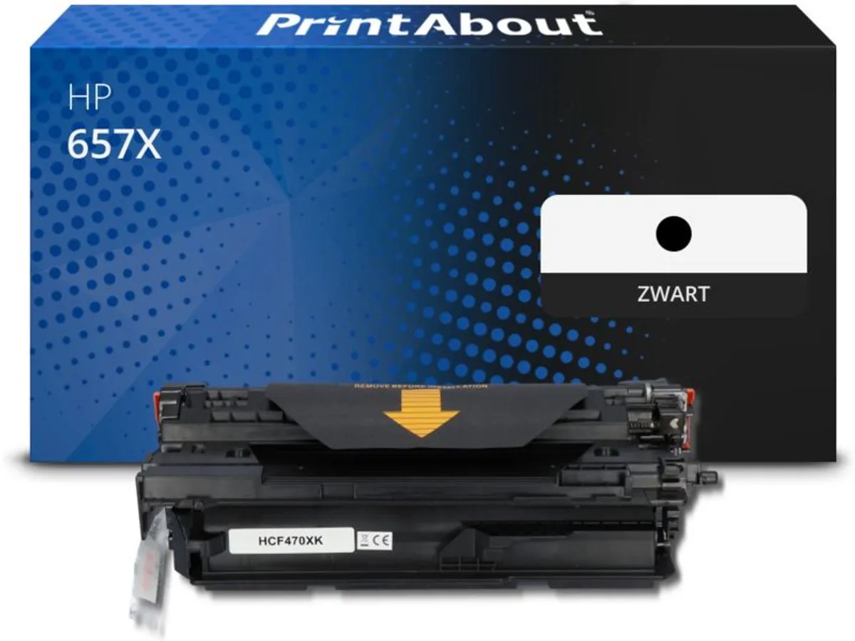 PrintAbout Huismerk HP 657X CF470X Toner Zwart