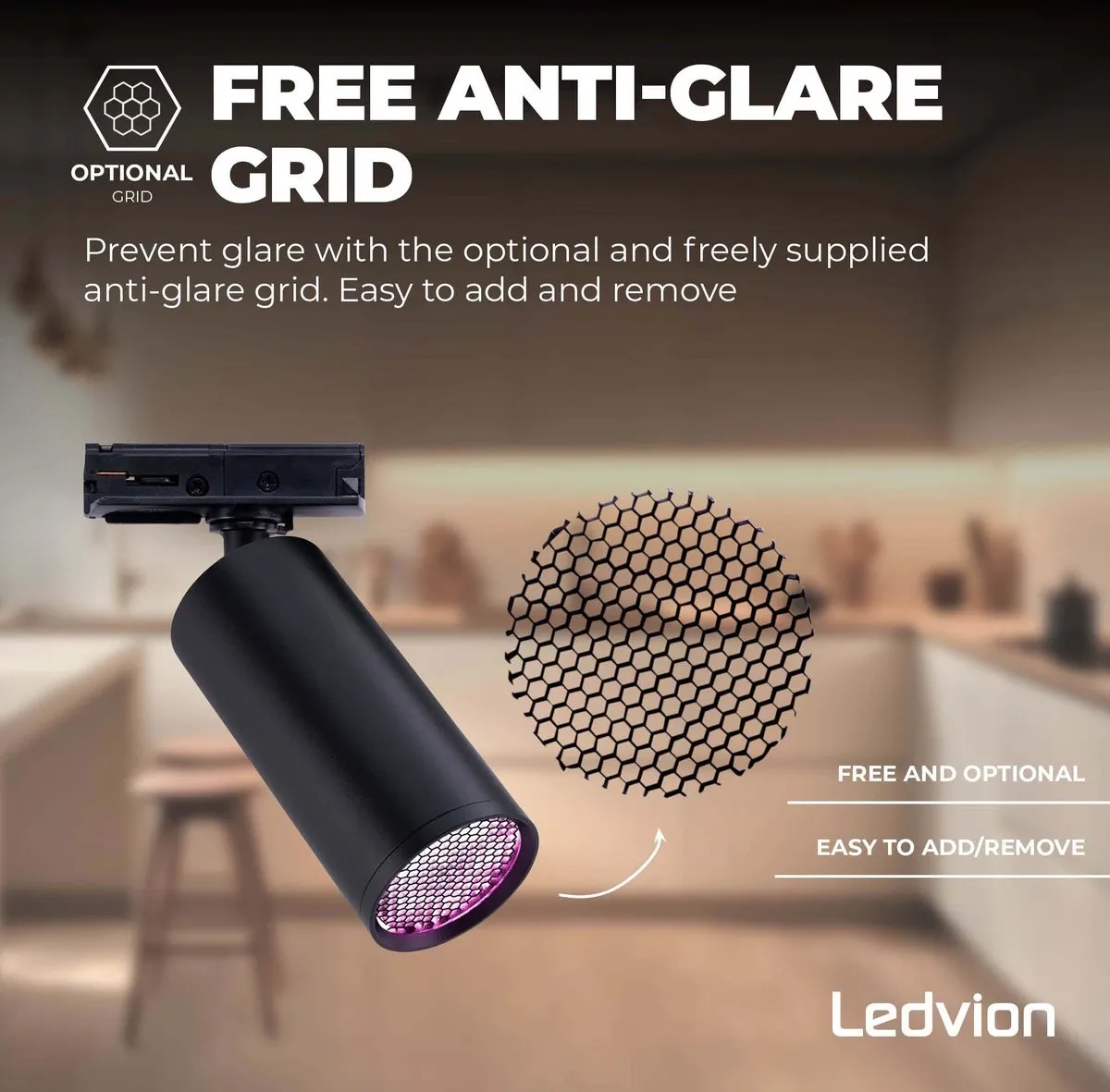 Ledvion Smart LED Railverlichting 1M - 2x RGBW Railspots 4.9W - Zwart