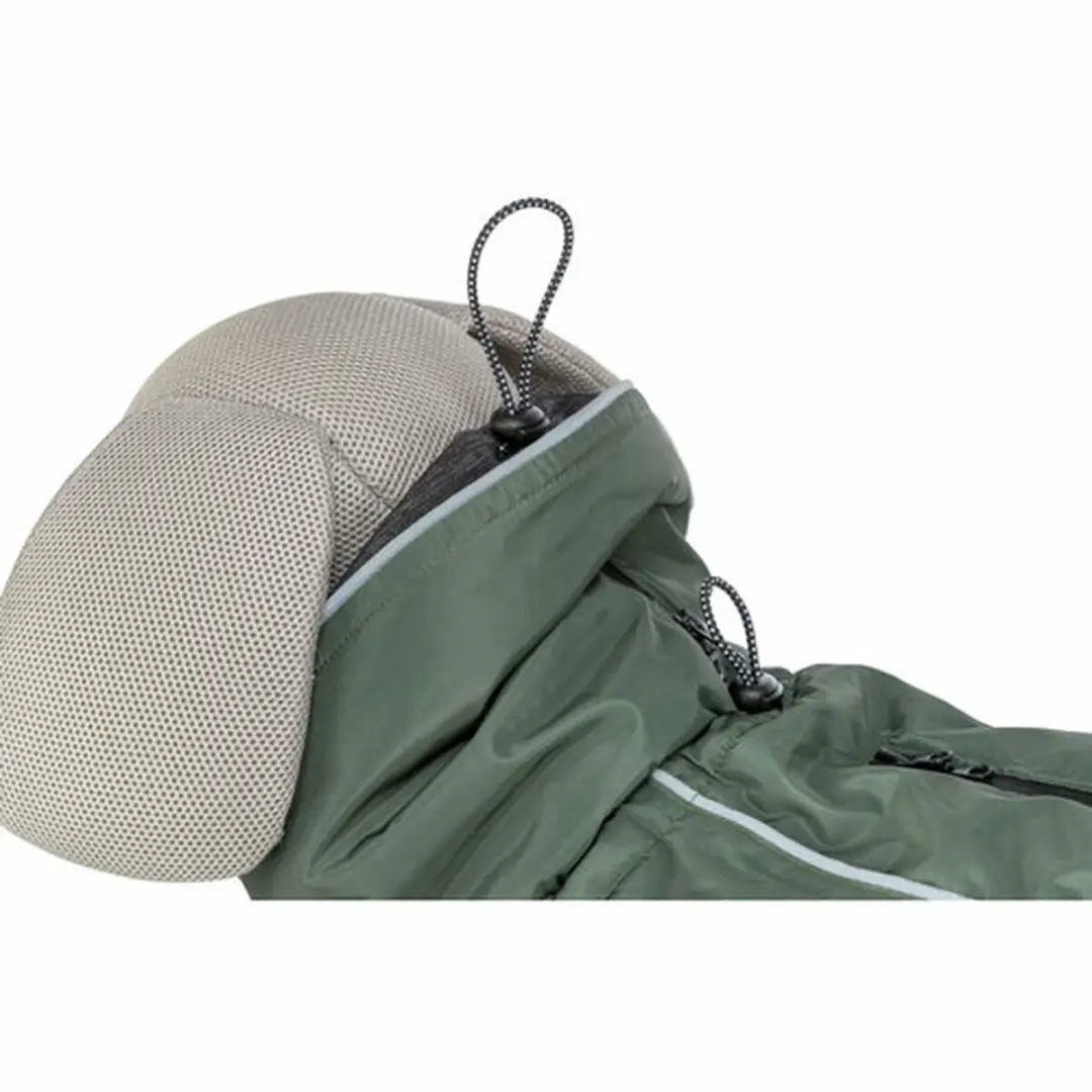 Trixie Winter Explore Hondenjas 55cm - Olijfgroen - afbeelding 6 van 6