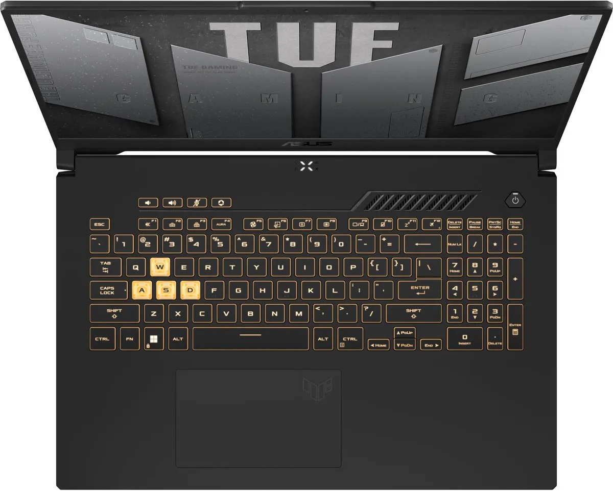 ASUS TUF Gaming F17 FX707ZC4-HX038 Laptop - i5-12500H 16GB 512GB RTX 3050 - 17,3" Full HD Zwart