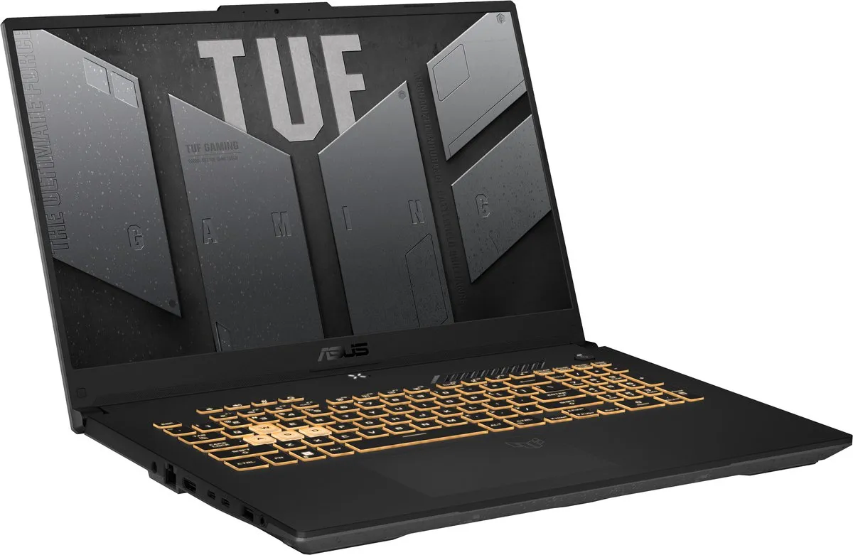 ASUS TUF Gaming F17 FX707ZC4-HX038 Laptop - i5-12500H 16GB 512GB RTX 3050 - 17,3" Full HD Zwart