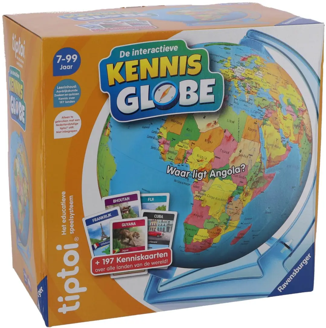 Tiptoi Interactieve Kennis Globe