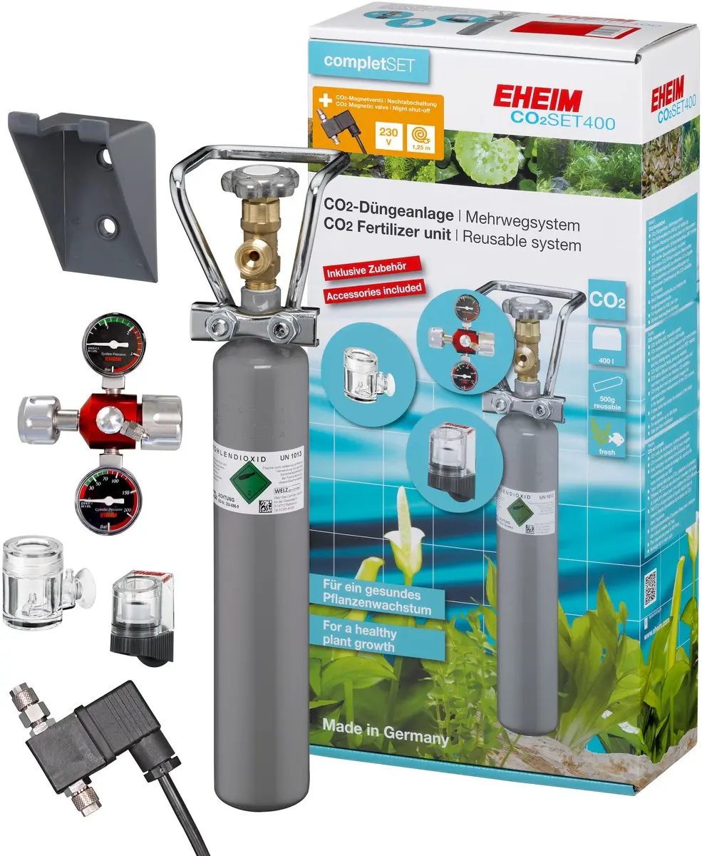 Eheim CO2 Set 400 Hervulbare Fles