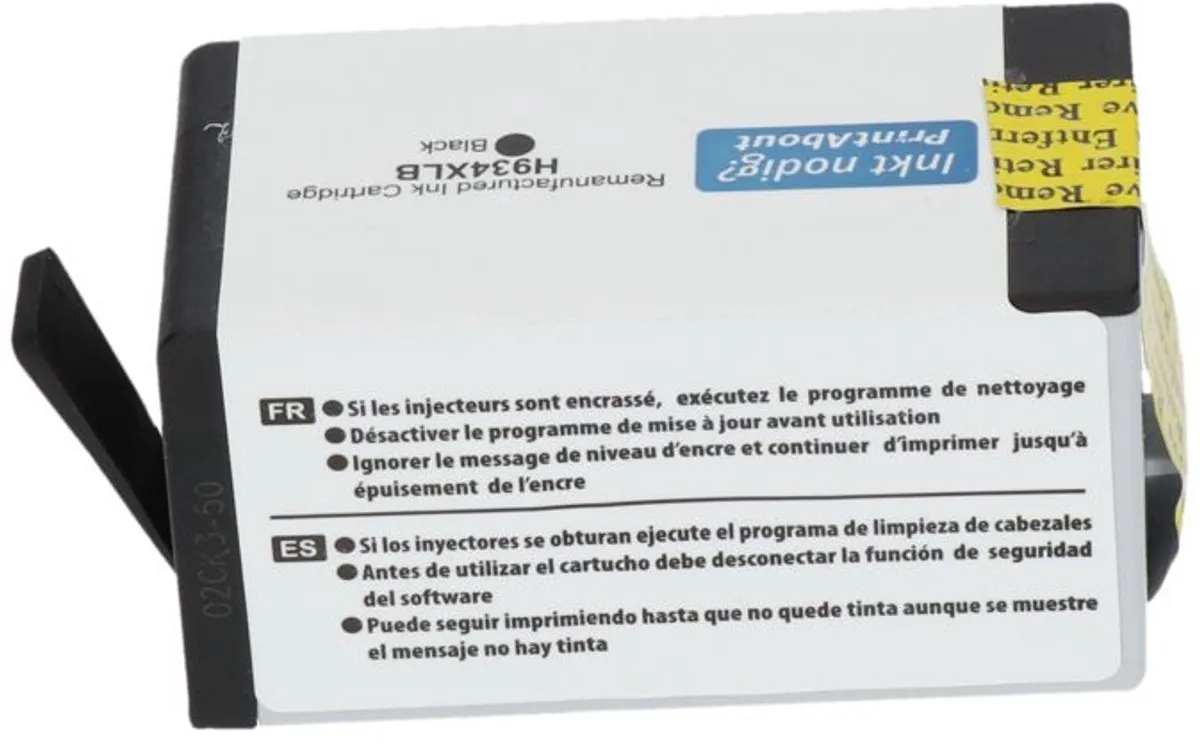PrintAbout Inktcartridge 934XL C2P23AE - Zwart - 61ml - HP