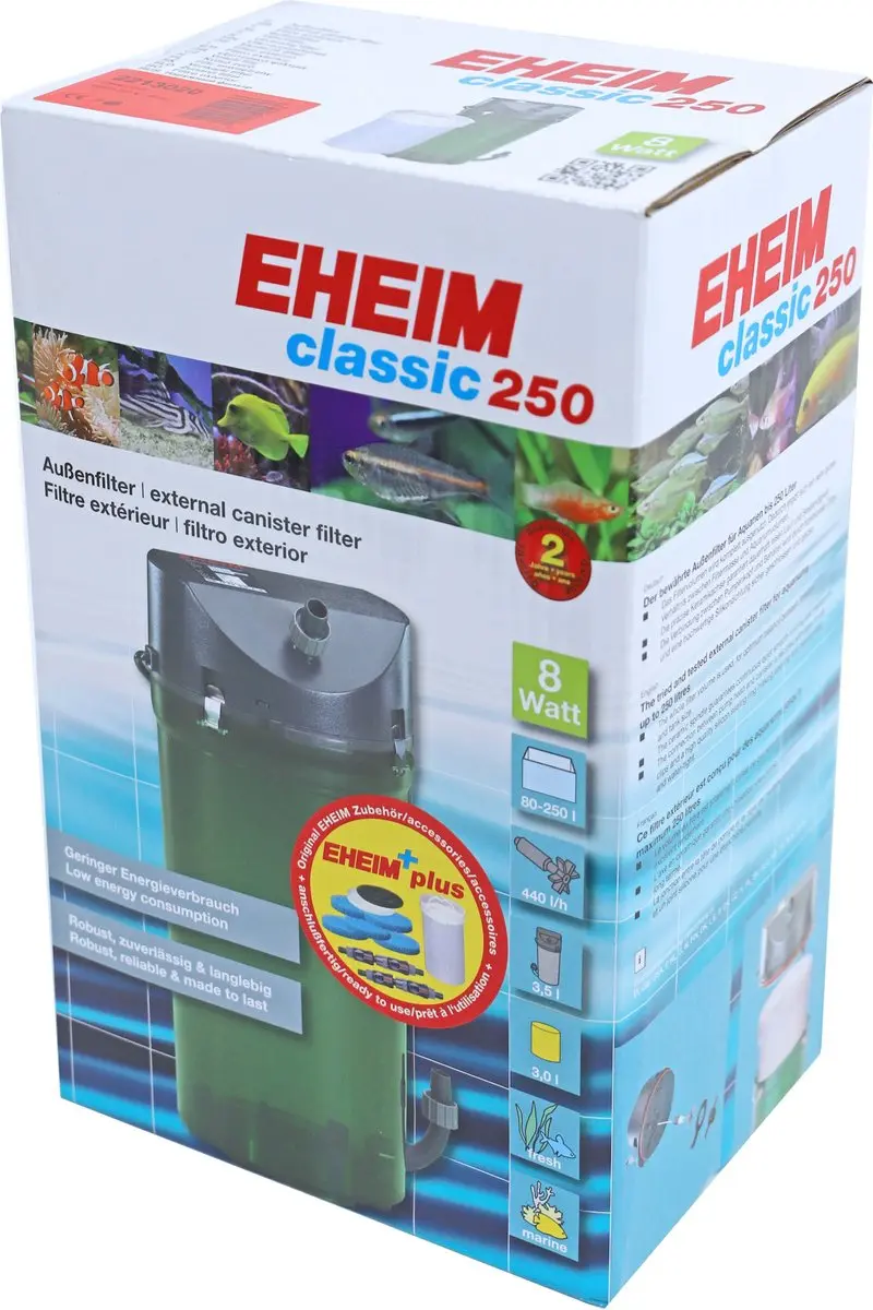 Eheim Classic 250 Buitenfilter 440L/u