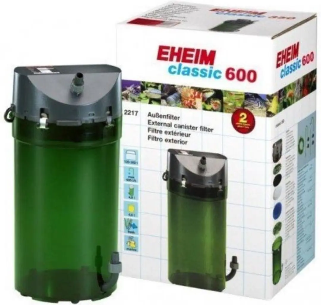 Eheim Classic 600 Aquariumfilter 1000 l/h
