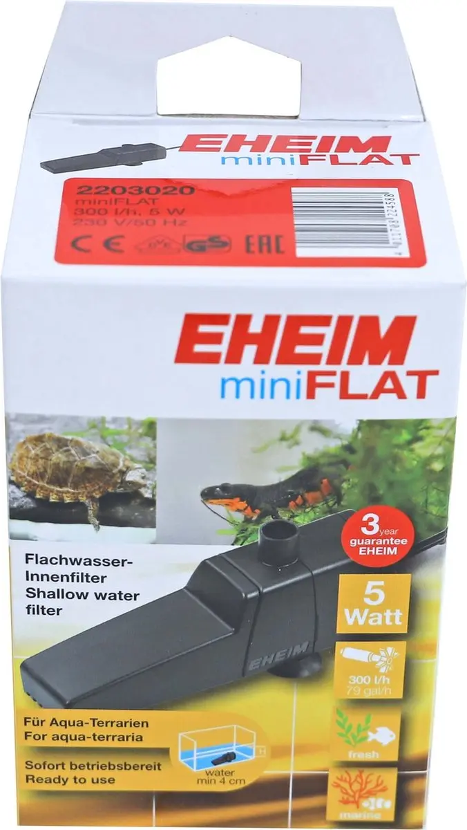 Eheim Miniflat Binnenfilter 300 l/h