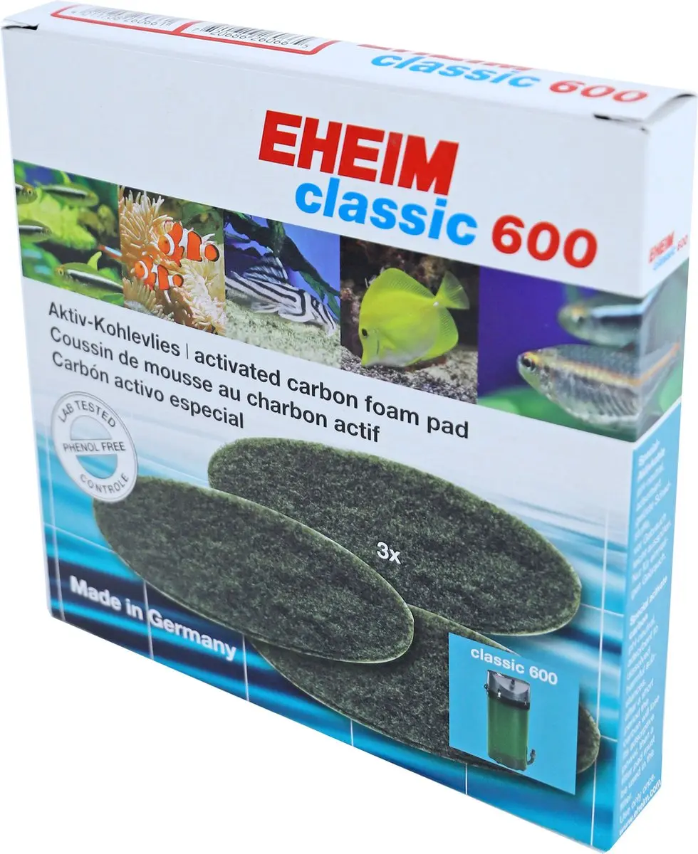 Eheim Classic 600 Koolfilterschijf