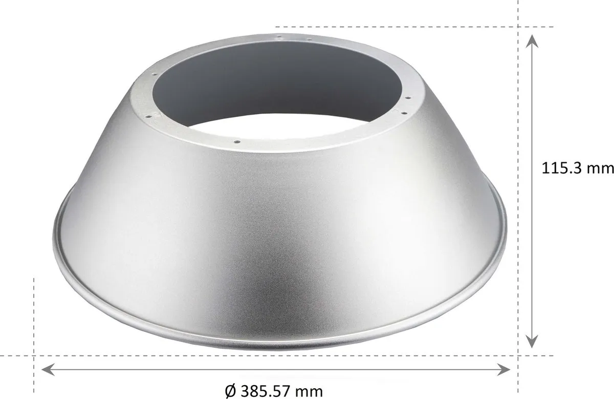 LEDVION High Bay Sensor Reflector 60° 150W - Grijs