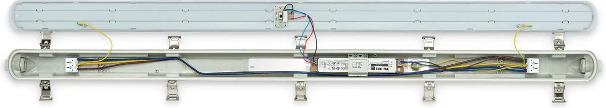 Philips LED Ledinaire WT065C Waterdichte Montagebalk 53W 6800lm - 150cm