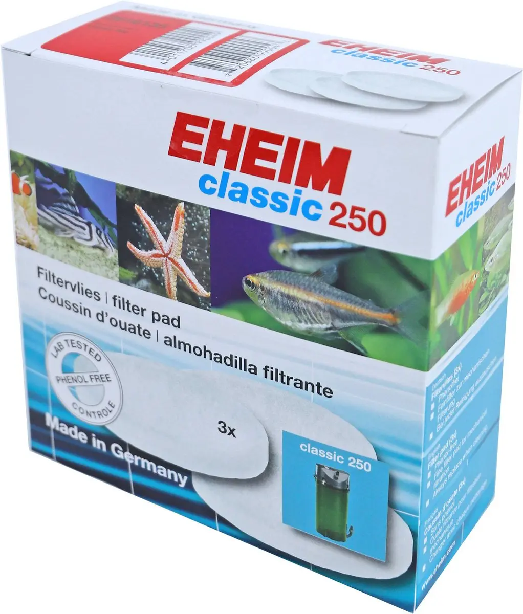 Eheim Filtervlies Classic 250 - 3 Stuks