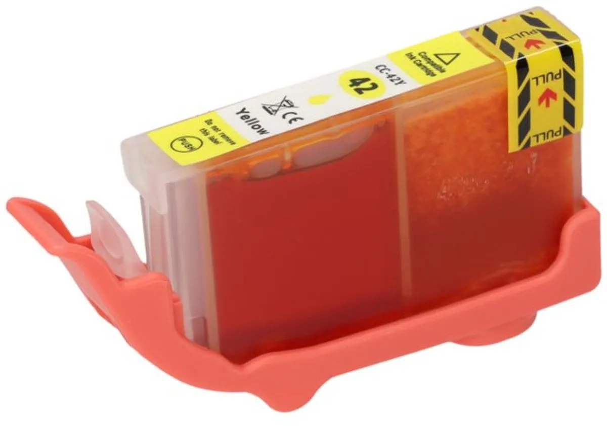 PrintAbout CLI-42Y Inktcartridge Geel - 14.5ml - o.a. Canon PIXMA