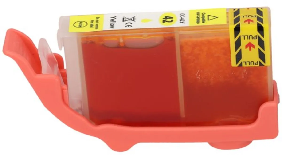PrintAbout CLI-42Y Inktcartridge Geel - 14.5ml - o.a. Canon PIXMA