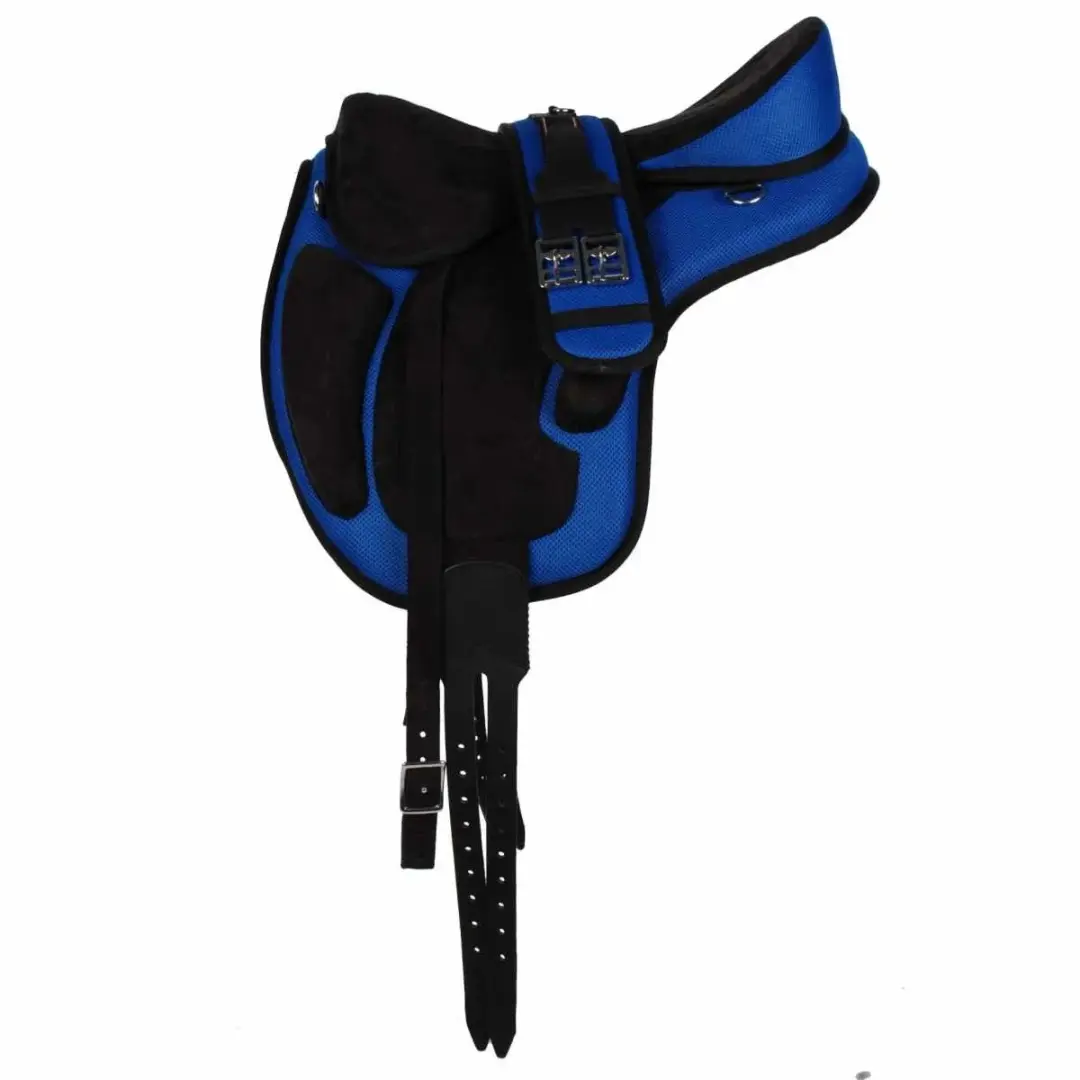 Pagony Boomloos Zadel Compleet 17 Inch - Blauw - afbeelding 2 van 2