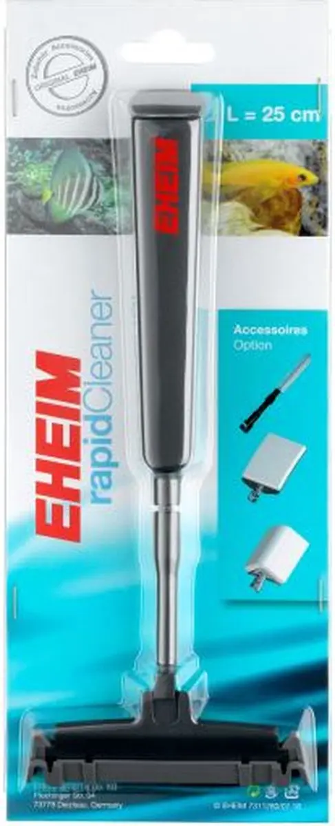 Eheim rapidCleaner Aquariumreiniger Ruit 58cm - Zwart - afbeelding 6 van 6