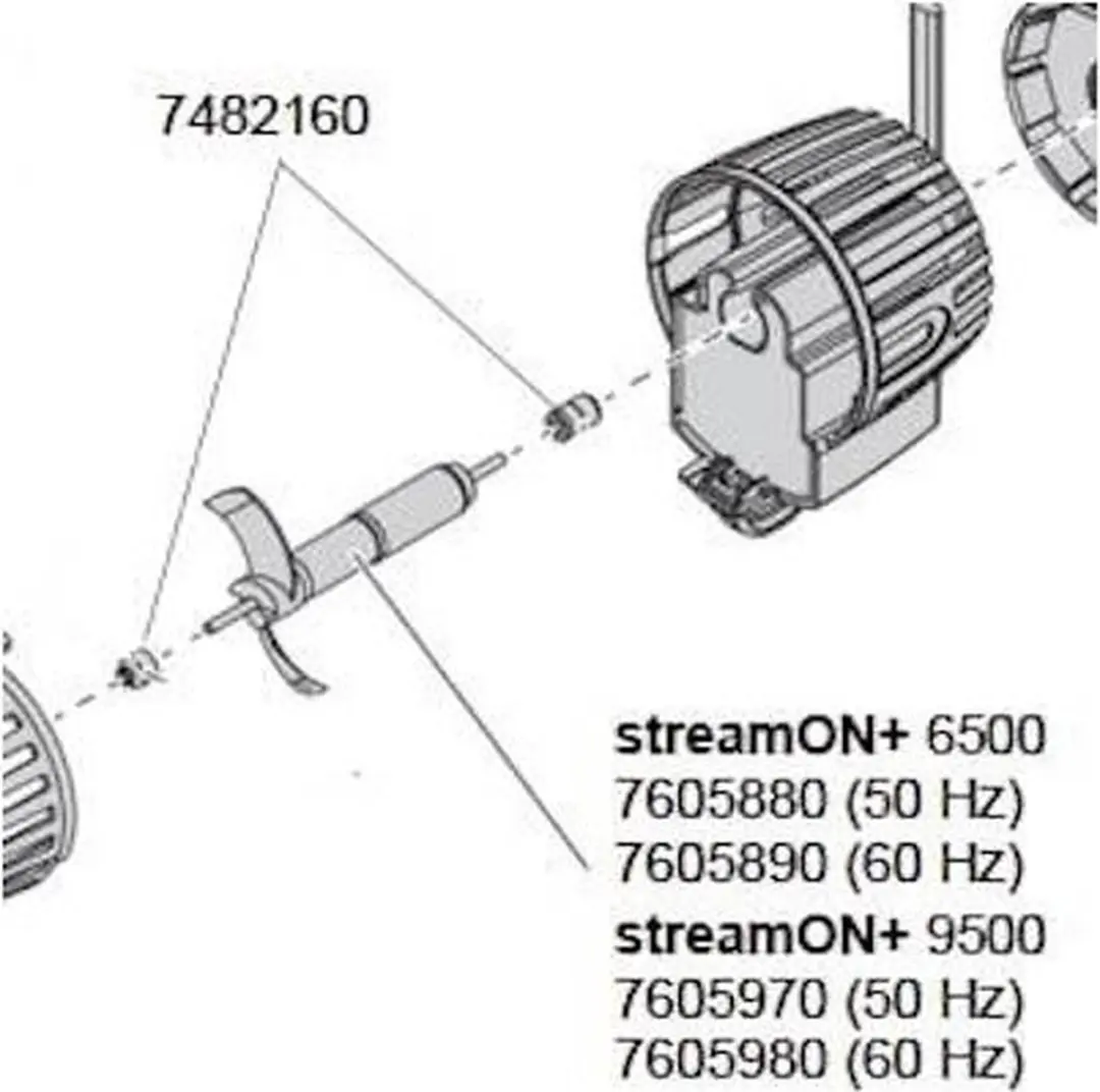 Eheim Ashouders Stream On+ 6500/9500