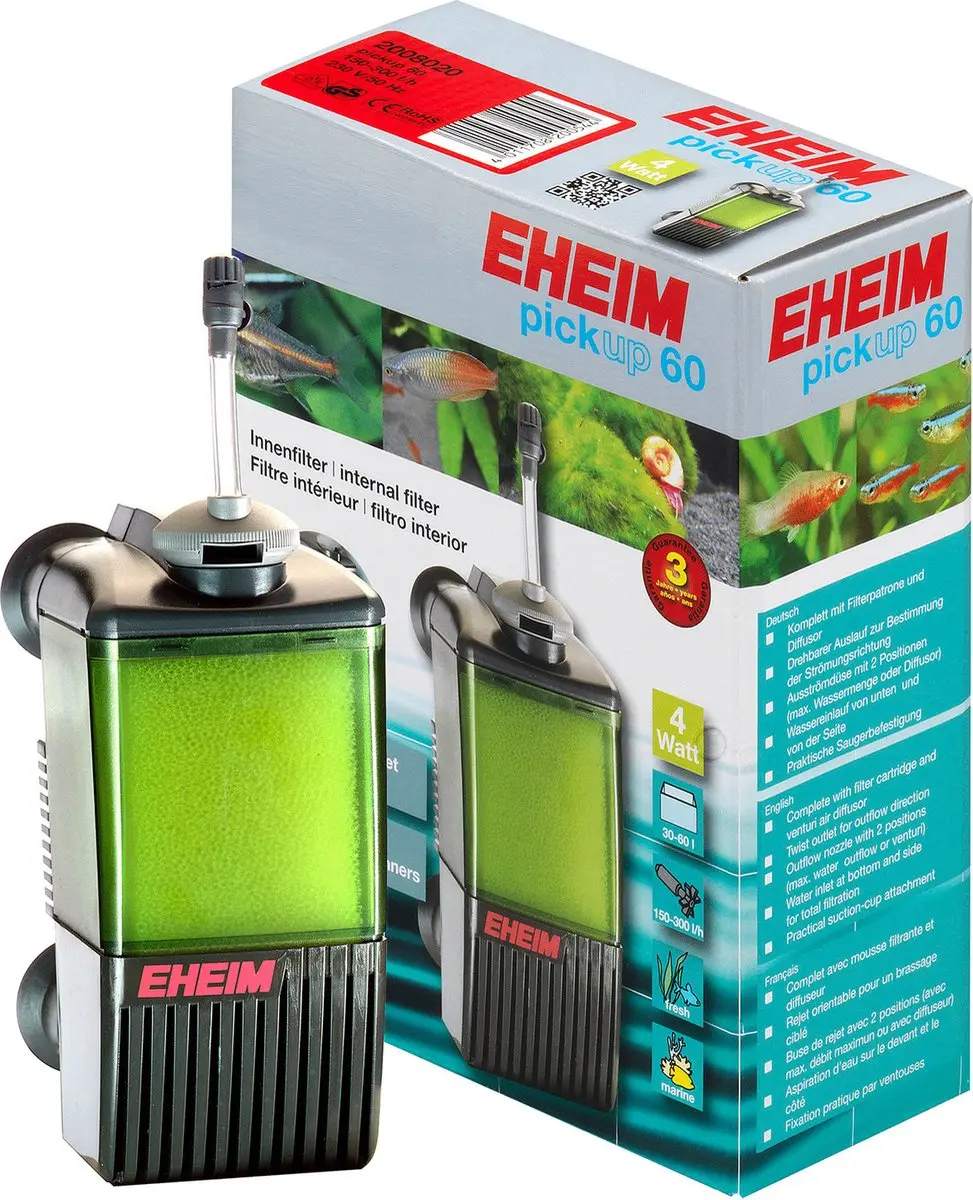 Eheim Binnenfilter 300 l/h - 30-60L