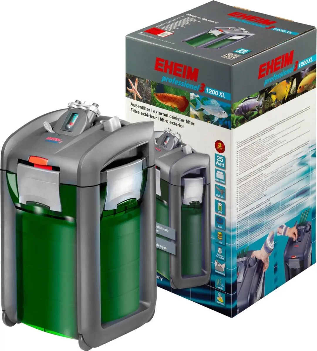 Eheim Professional 3 1200 XL Extern Filter 1700 l/h