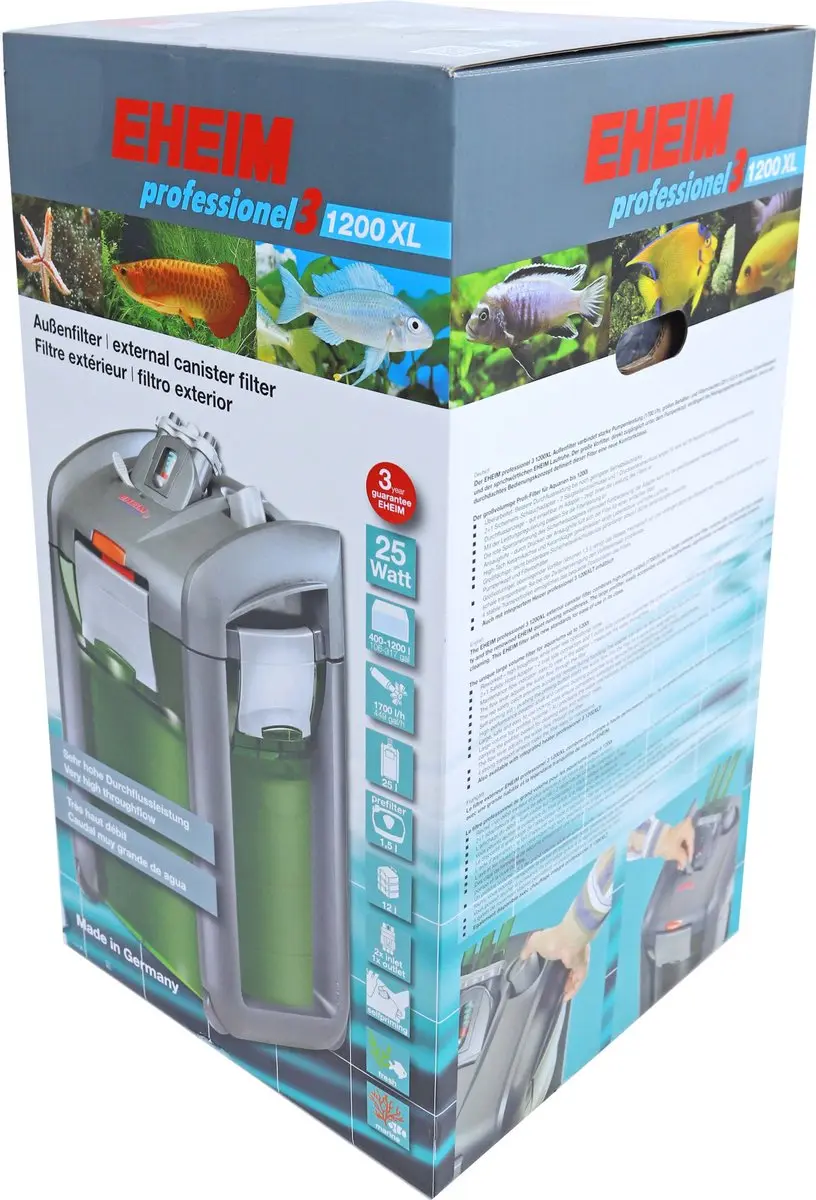 Eheim Professional 3 1200 XL Extern Filter 1700 l/h