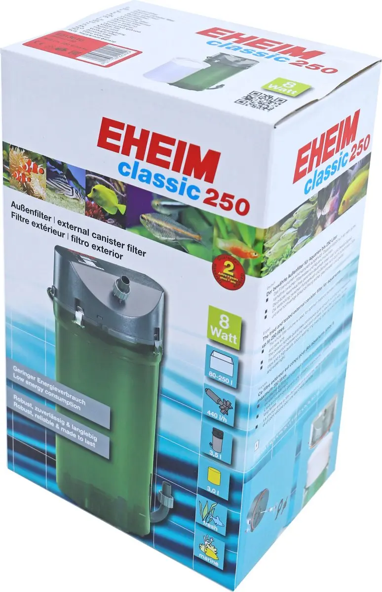 Eheim Classic 250 Aquariumfilter 440 l/h