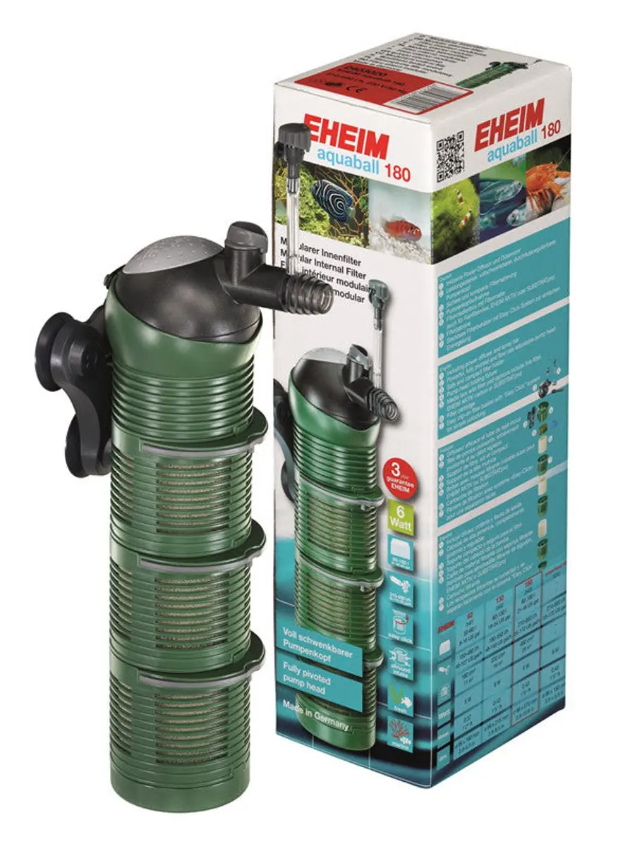 Eheim Aquaball Binnenfilter 650L/h - 180L