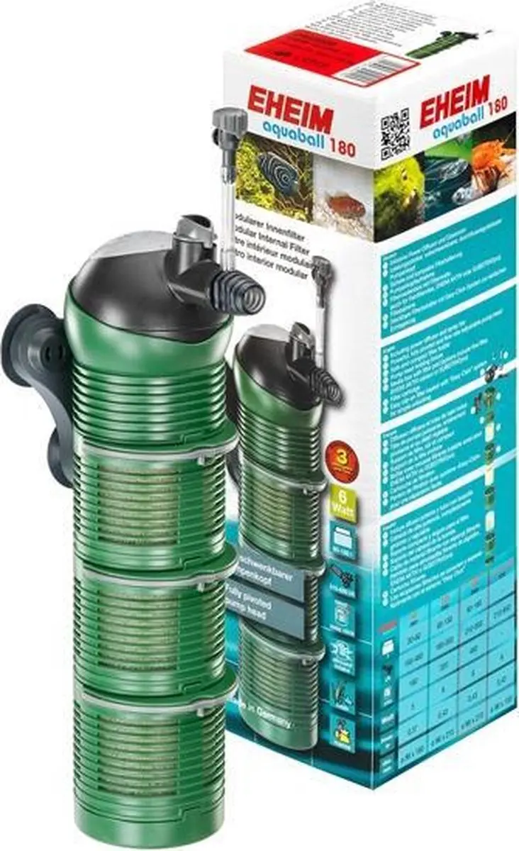 Eheim Aquaball Binnenfilter 650L/h - 180L