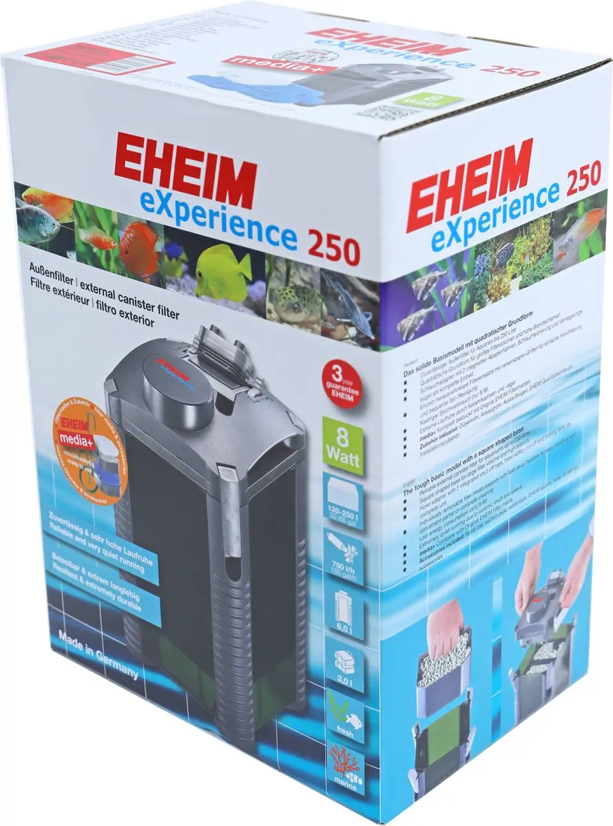 Eheim Experience 250 Aquariumfilter 700L/h
