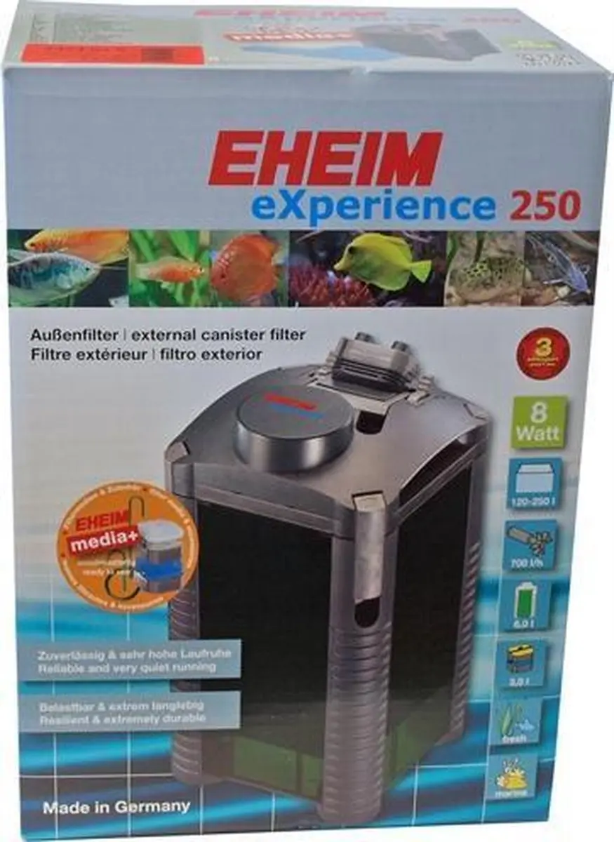 Eheim Experience 250 Aquariumfilter 700L/h