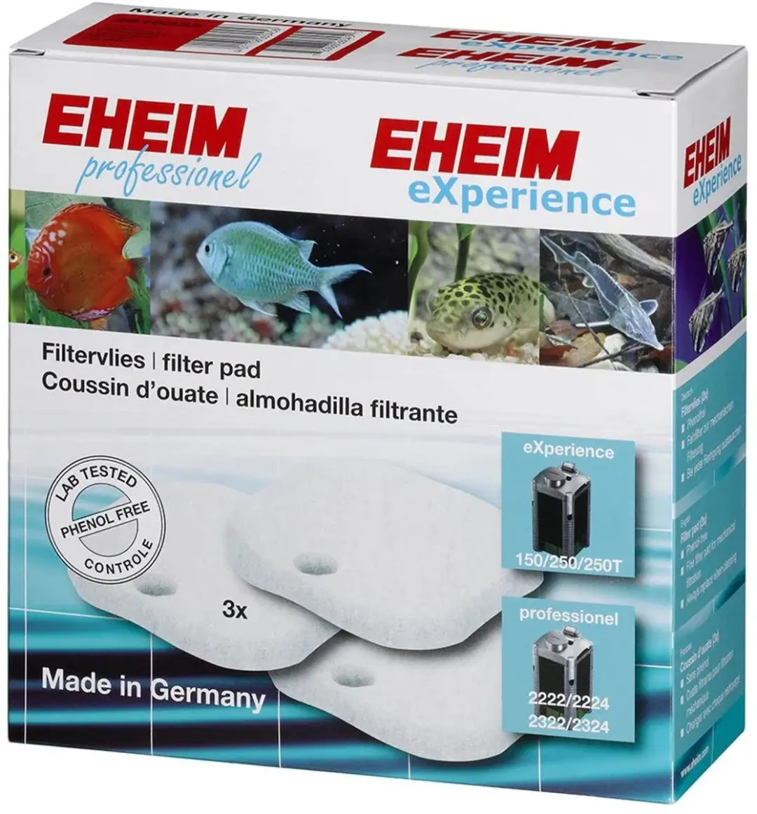 Eheim Filtervlies 2222/24 - Nr. 2616225 - 3 Stuks