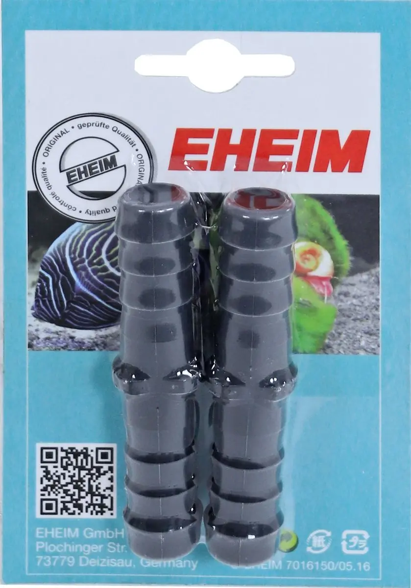 Eheim Slangkoppelstuk 12/16mm - 2 Stuks