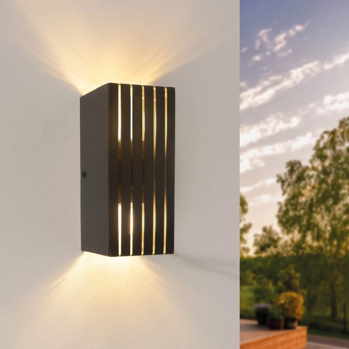 LEDVION LED Wandlamp 2x G9 IP44