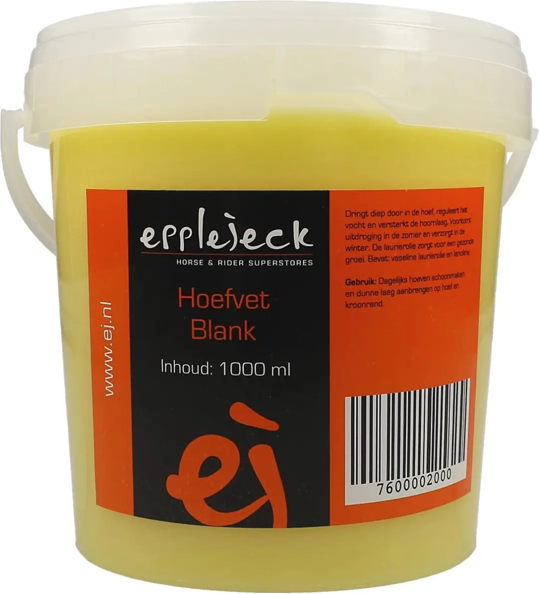 Epplejeck Hoefvet Blank - 2 Stuks - afbeelding 2 van 4