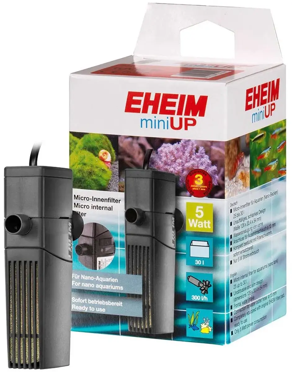 Eheim Miniup 30 Binnenfilter 300 l/u