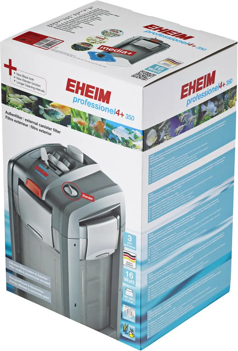Eheim Professioneel 4 Aquariumfilter 1050L/h